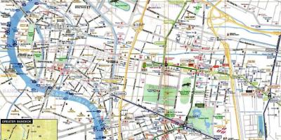 Карта на mbk бангкок