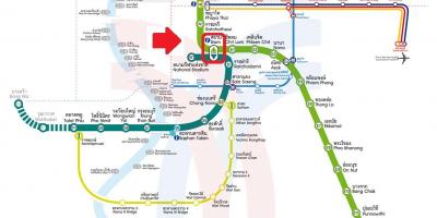 Карта на siam paragon бангкок