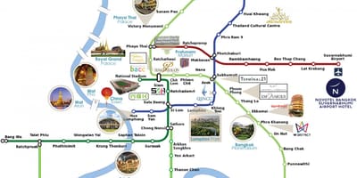 Suvarnabhumi аеродром линк мапа
