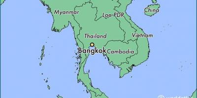 Карта на бангкок земја