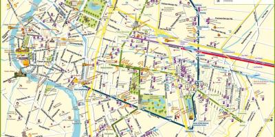 Карта на бангкок улица